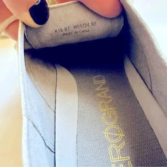 Cole Haan ZeroGrand Metallic Wingtip Oxford Sneakers - Picture 9 of 9